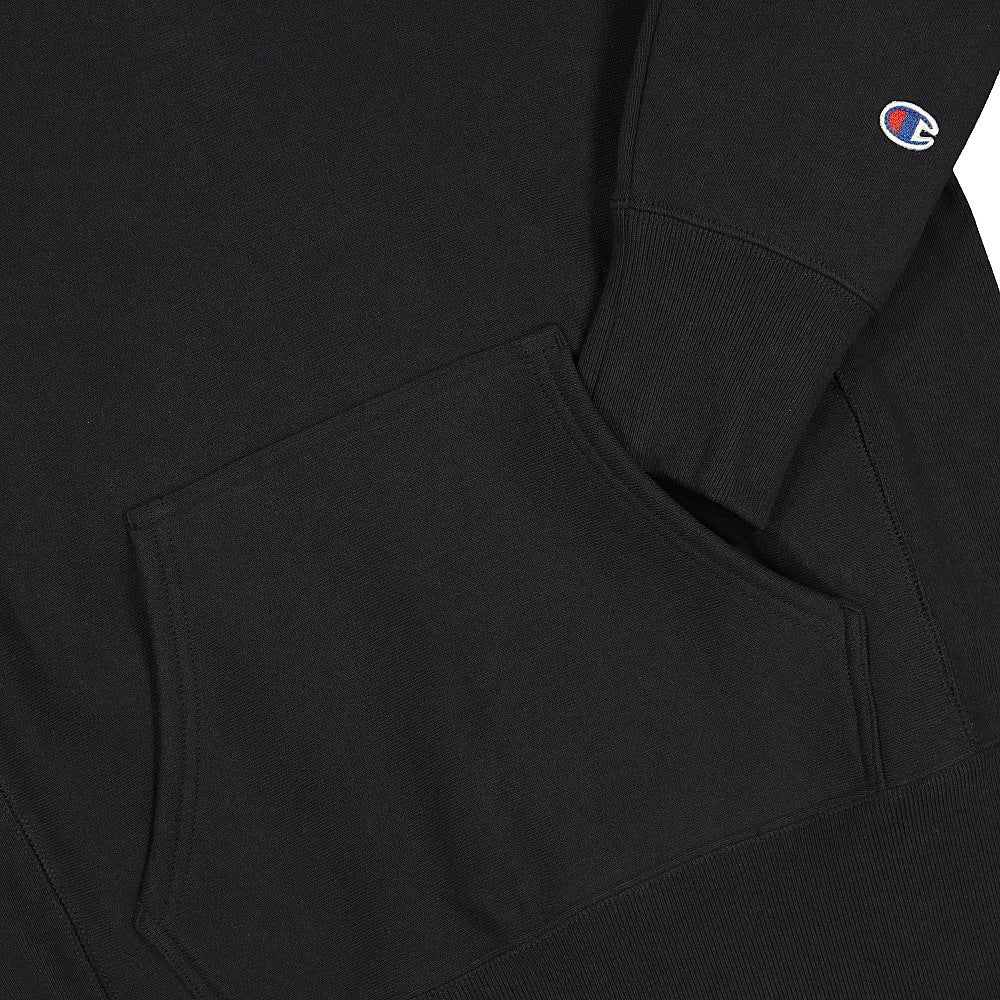 Champion Hooded Sweatshirt Black Hoodies Detailfoto | Overkill
