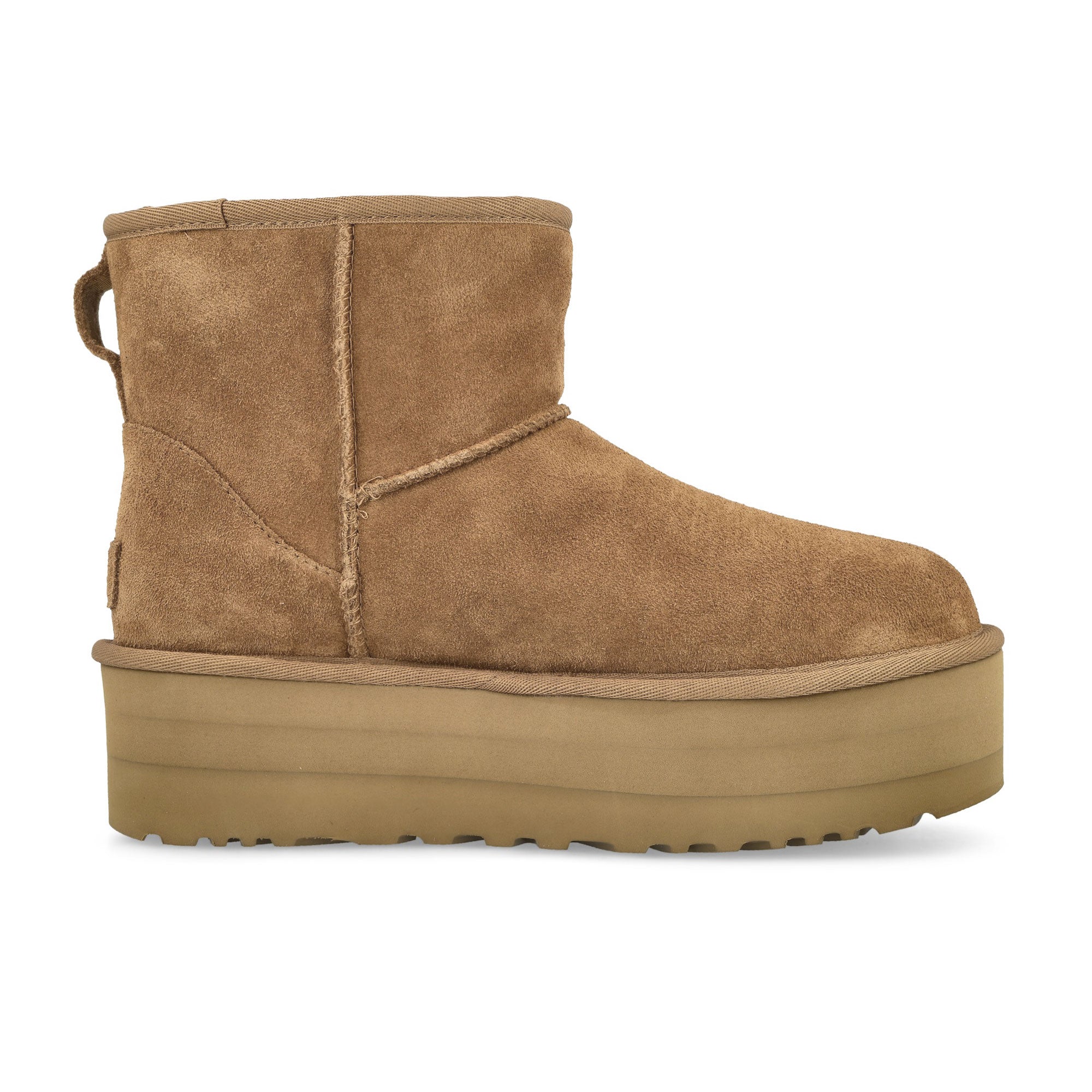 UGG W Classic Mini Platform Chestnut Boots 1134991-CHE Silhouette | Overkill
