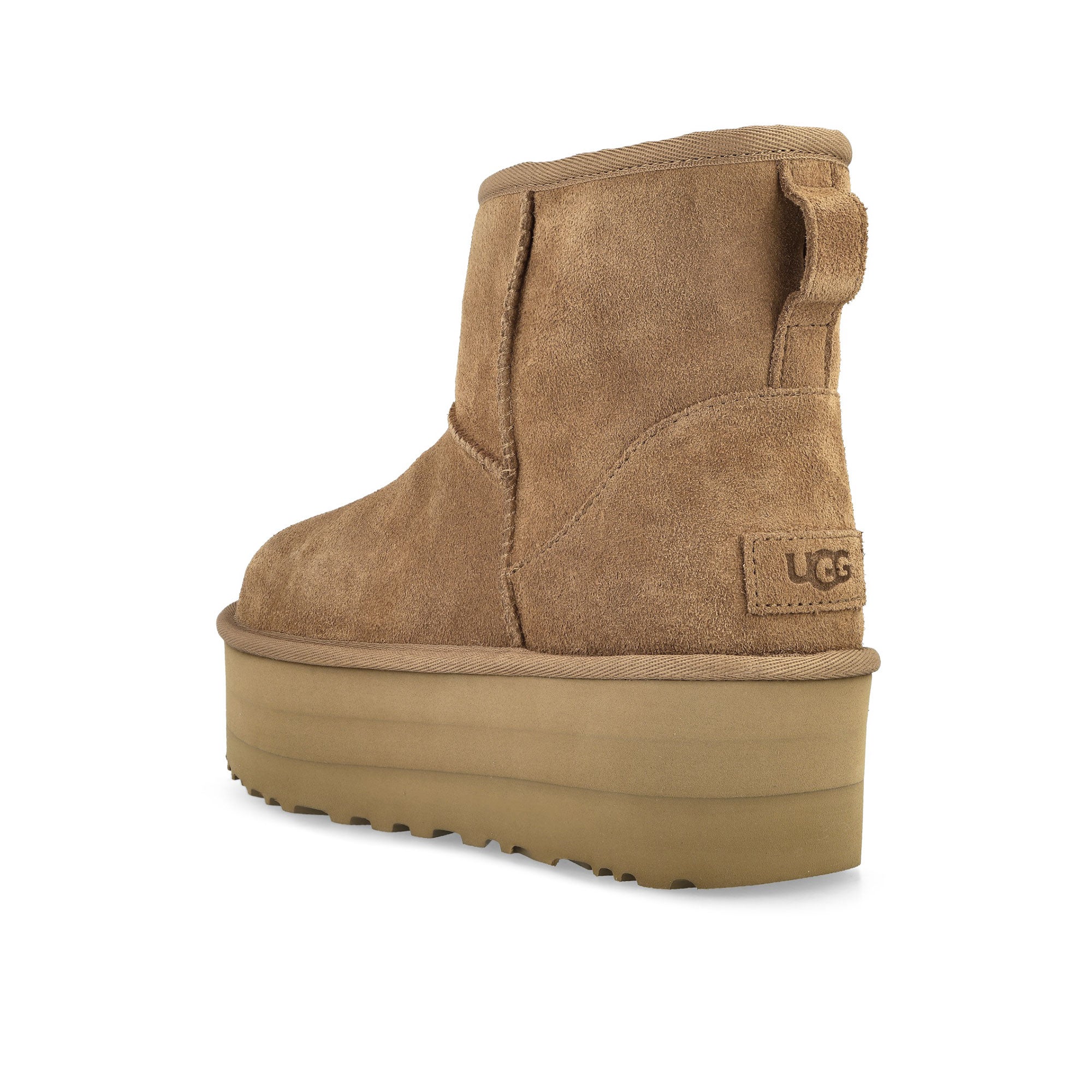 UGG W Classic Mini Platform Chestnut Boots 1134991-CHE Material | Overkill
