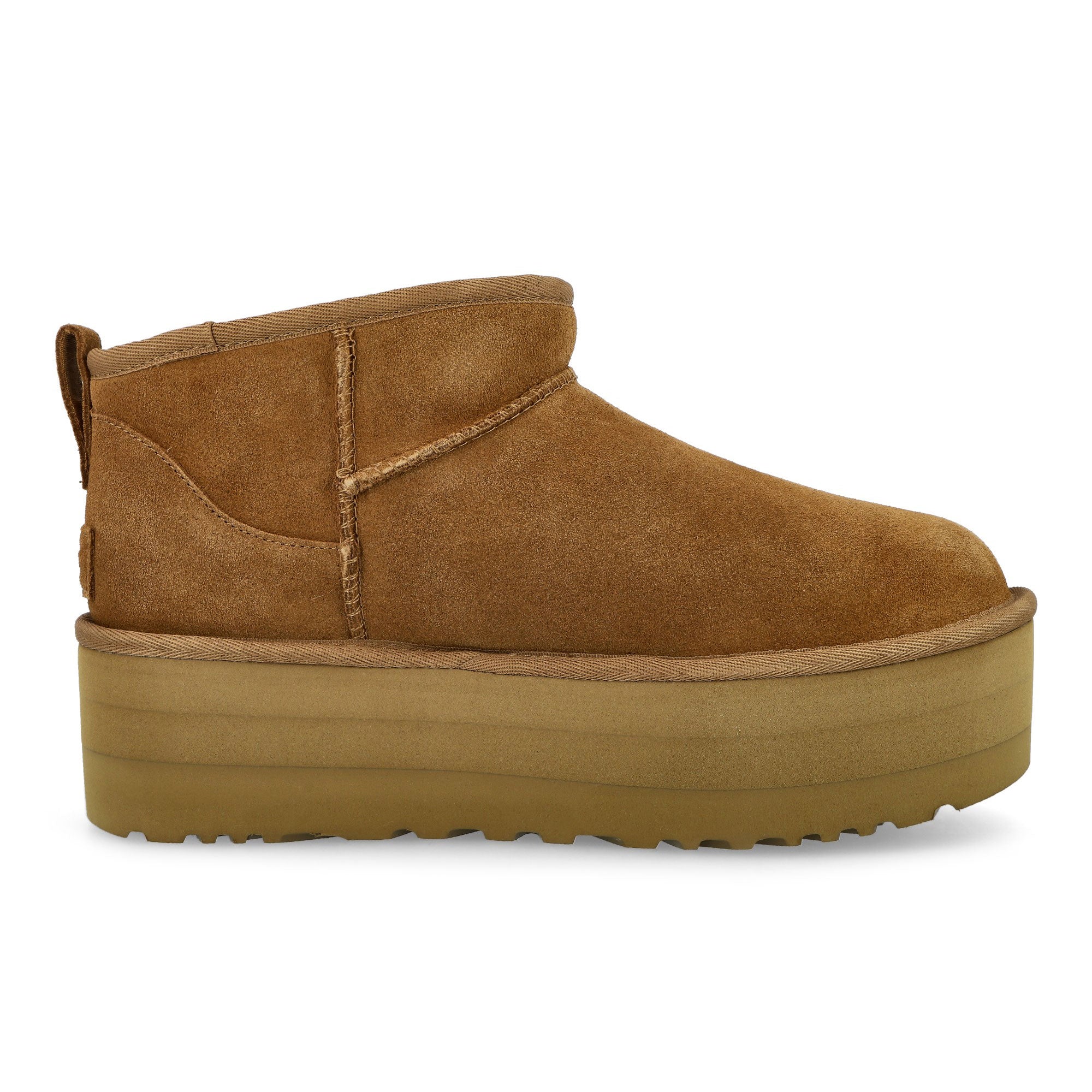 UGG  W Classic Ultra Mini Platform Chestnut Boots 1135092-CHE Silhouette | Overkill
