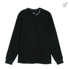 Stussy Diamonds Longsleeve Crew Black Longsleeves 1140111 / 0001 | Overkill