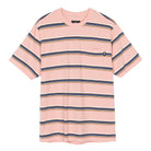 Stussy Malcom Stripe Crew Peach Sweatshirts 1140143 / 0609 | Overkill