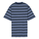 Stussy Ombre Stripe Crew Navy Sweatshirts Material | Overkill