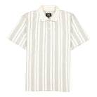 Stussy Revival Stripe Polo Natural Polo Shirts 1140220 / 1002 | Overkill