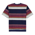 Stussy Hudson Stripe Crew Navy Sweatshirts Material | Overkill