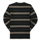 Stussy Asher Stripe Longsleeve Crew Black Longsleeves Material | Overkill