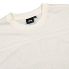 Stussy Mesh Football Jersey Natural T-Shirts Close-up | Overkill