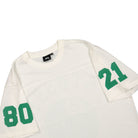 Stussy Mesh Football Jersey Natural T-Shirts Detailfoto | Overkill