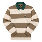 Stussy Big Stripe Rugby Natural Longsleeves 1140279 / 1002 | Overkill