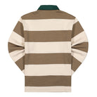 Stussy Big Stripe Rugby Natural Longsleeves Material | Overkill