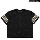 Stussy Surman Mesh Football Jersey Black T-Shirts 1140332 / 0001 | Overkill