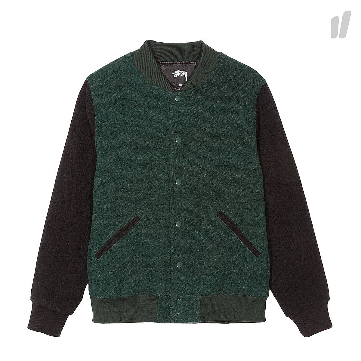 Stussy Jackson Varsity Jacket Forest Bomber & Varsity Jackets 115356 / 0410 | Overkill