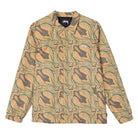 Stussy Paisley Coach Jacket Gold Jackets 115429 / 0205 | Overkill