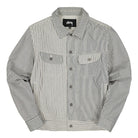 Stussy Mixed Stripe Trucker Jacket Hickory Strip Jackets 115465 / 0000 | Overkill