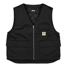 Stussy Insulated Work Vest Black Vests 115535 / 0001 | Overkill
