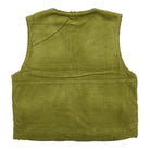 Stussy Wide Wale Reversible Vest Green Vests Material | Overkill