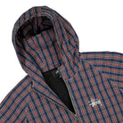 Stussy Brushed Cotton Anorak Plaid Windbreaker Close-up | Overkill