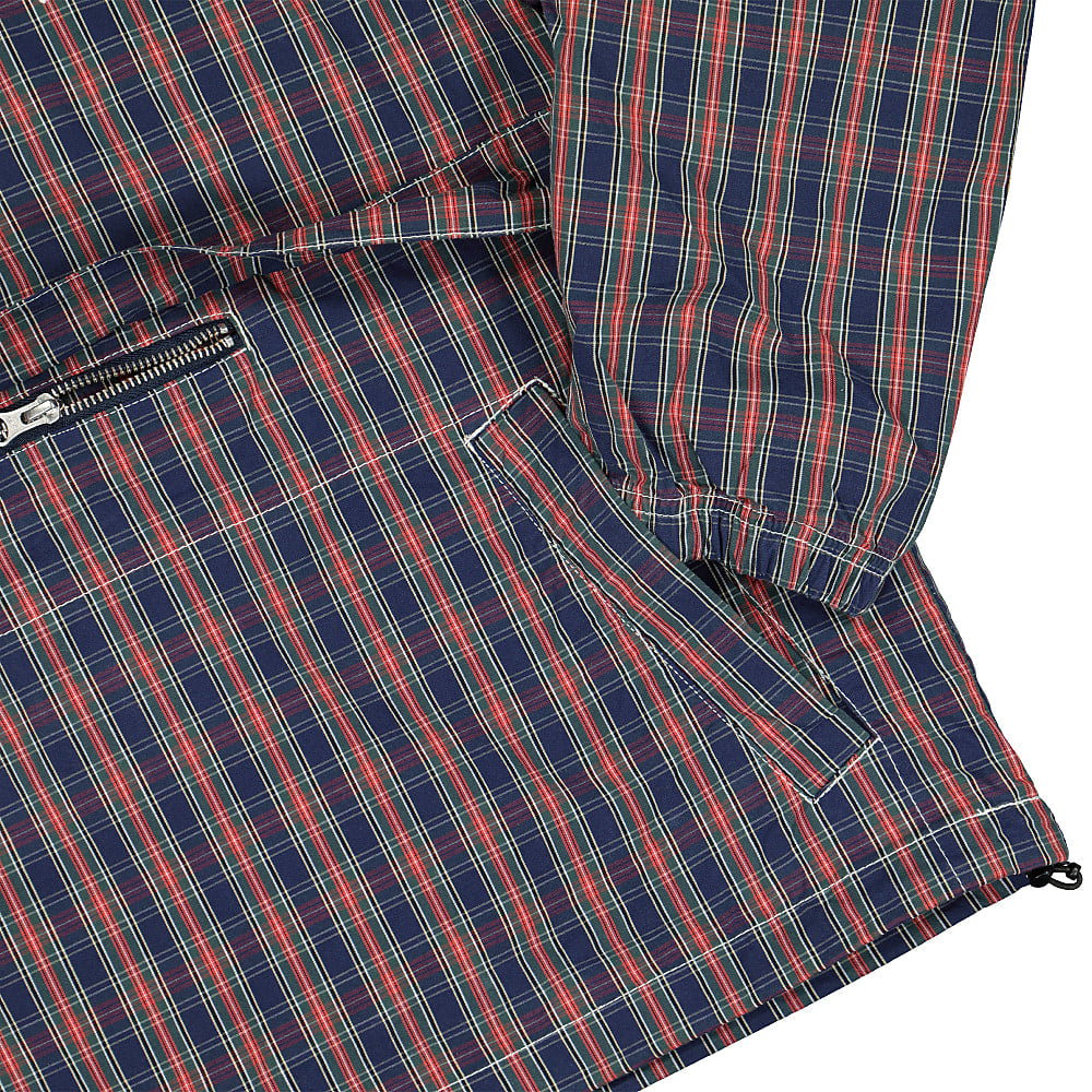 Stussy Brushed Cotton Anorak Plaid Windbreaker Detailfoto | Overkill