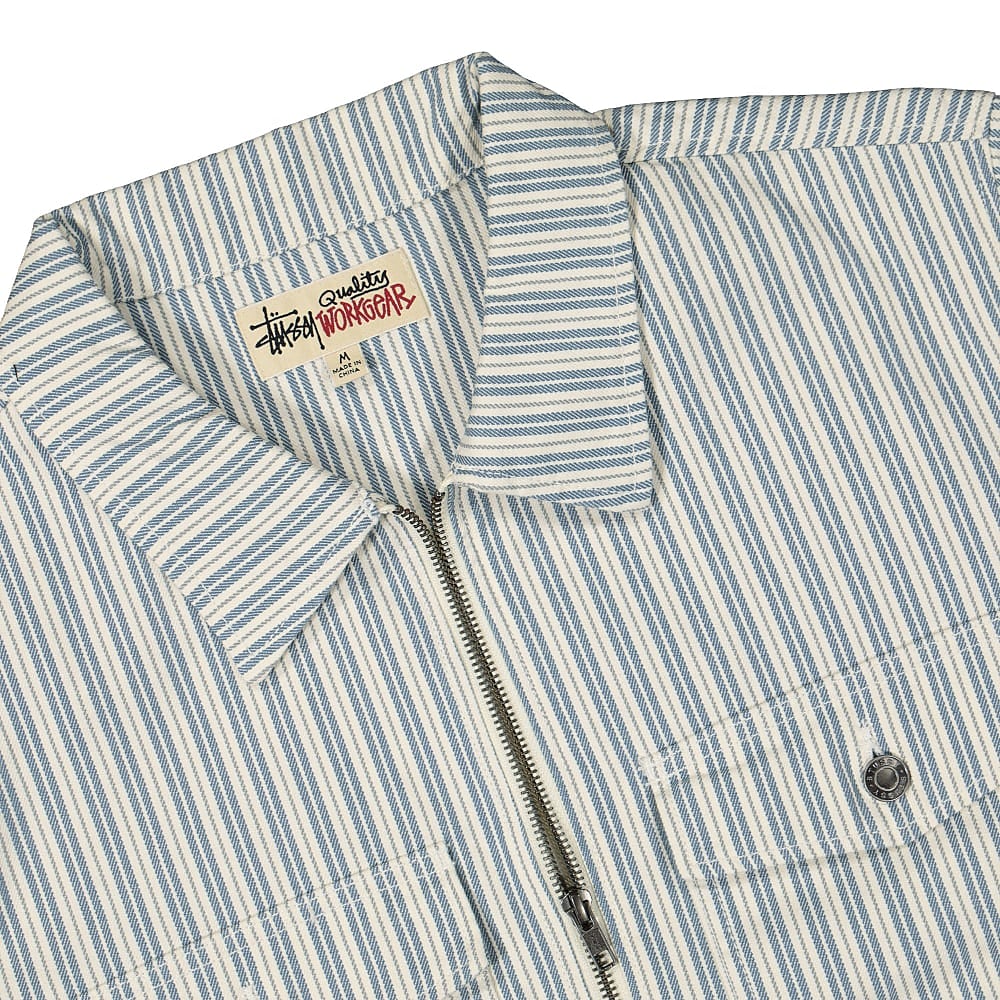 Stussy Stripe Garage Jacket 115564 / 922 | OVERKILL