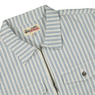 Stussy Stripe Garage Jacket Rust Jackets Close-up | Overkill