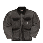 Stussy Washed Canvas Shop Jacket Black Jackets 115589 / 0001 | Overkill