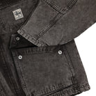 Stussy Washed Canvas Shop Jacket Black Jackets Detailfoto | Overkill