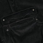 Stussy Corduroy Mock Pullover Black Sweatshirts Detail view 1 | Overkill