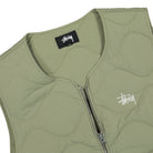 Stussy Recycled Nylon Liner Vest Coyote Vests Close-up | Overkill