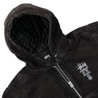 Stussy Canvas Insulated Work Jacket Black Fleece Jackets Close-up | Overkill