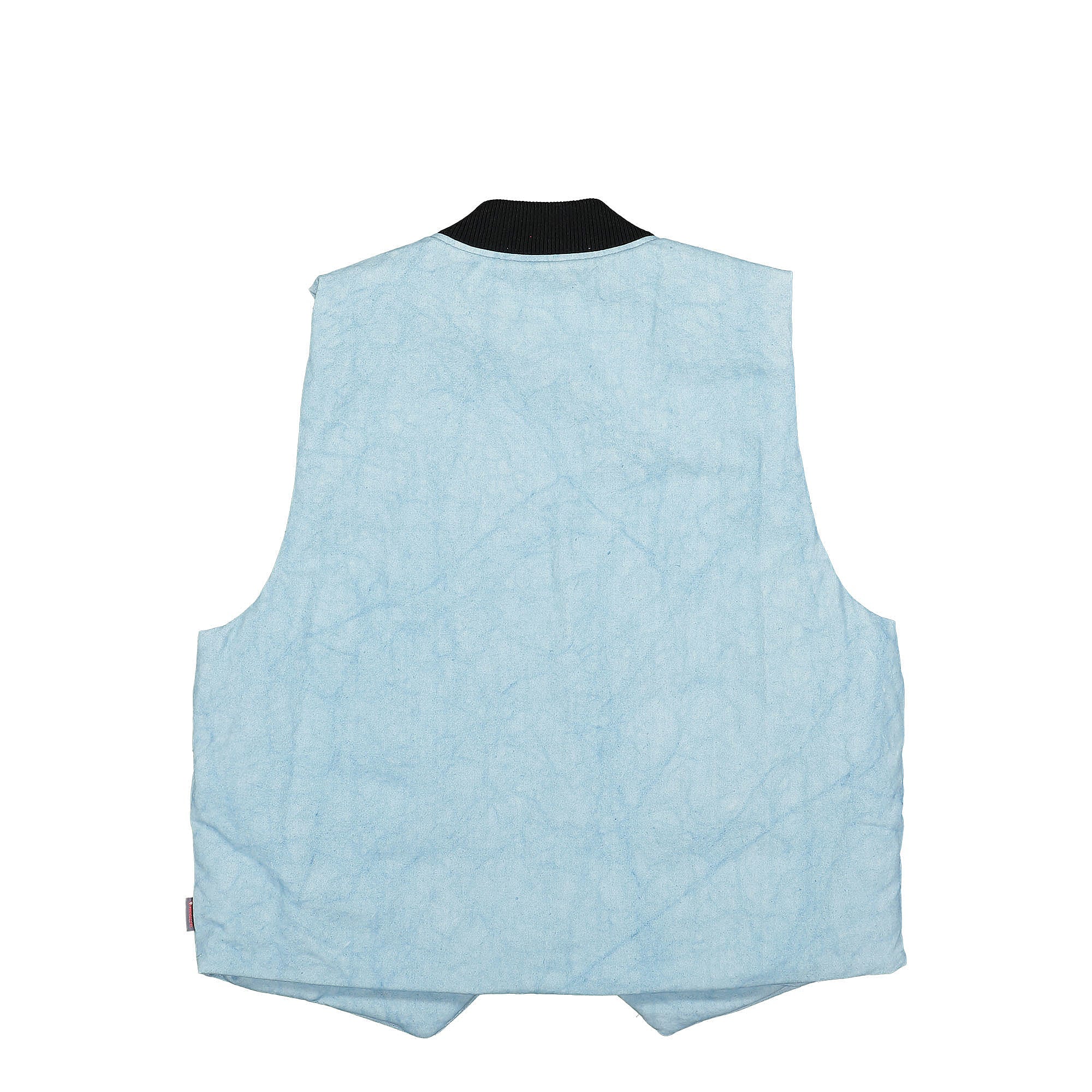 Stussy Washed Canvas Primaloft Vest Light Blue Vests Material | Overkill