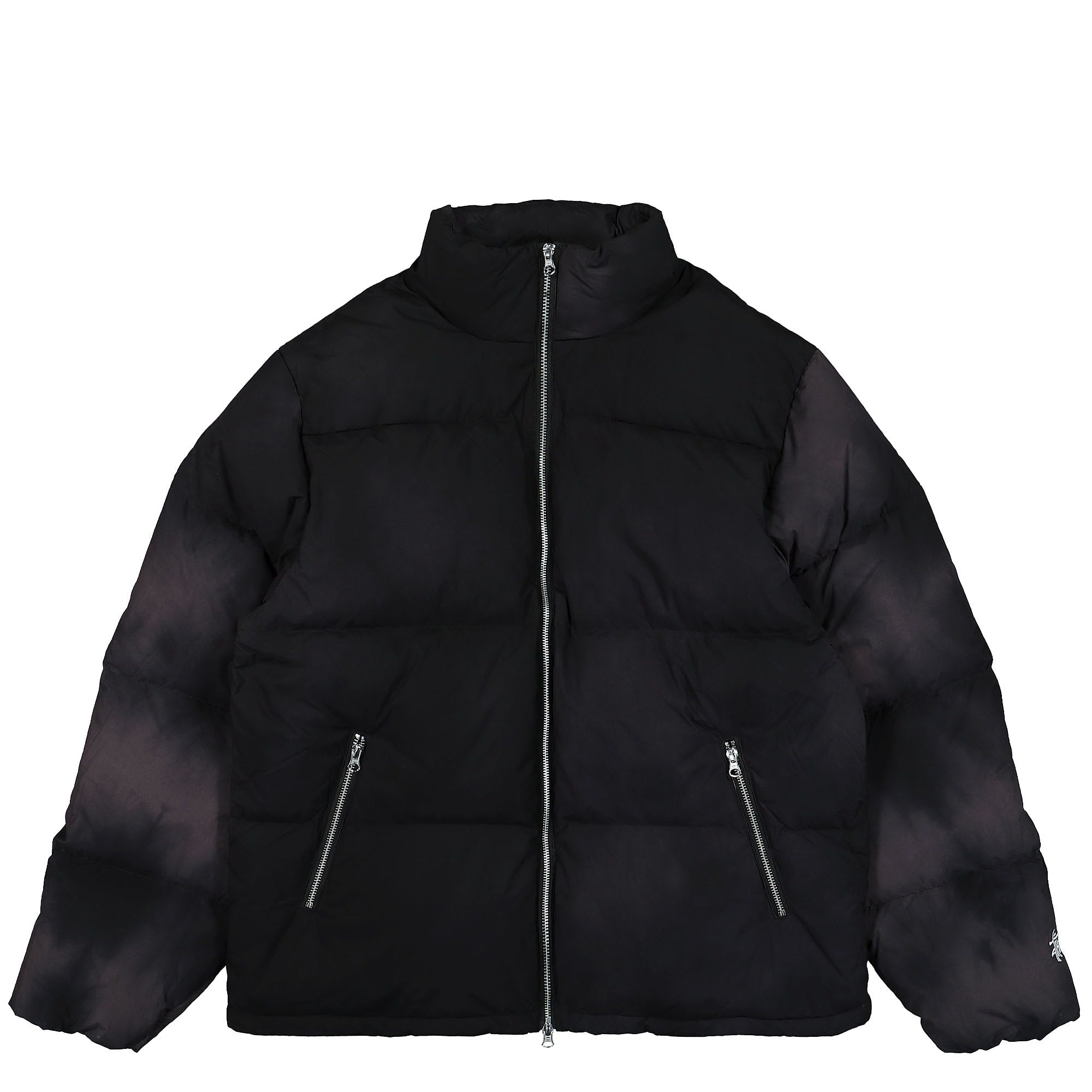 Stussy Recycled Nylon Down Puffer Vintage Black Puffer Jackets 115673 / 0100 | Overkill