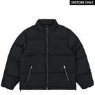 Stussy Nylon Down Puffer Jacket Black Puffer Jackets 115711 / 0001 | Overkill