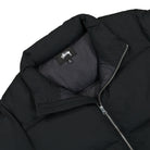Stussy Nylon Down Puffer Jacket Black Puffer Jackets Close-up | Overkill