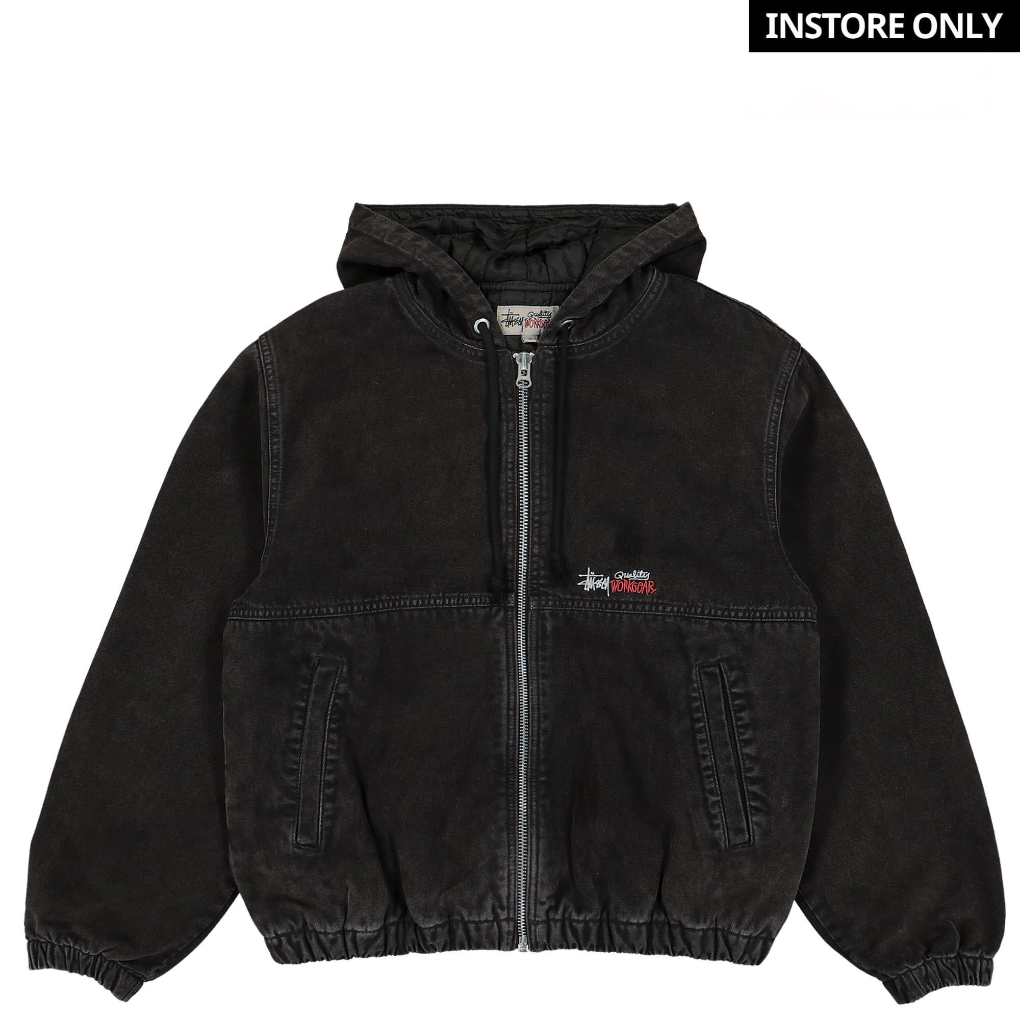 Stussy Canvas Insulated Work Jacket 115716 0001 OVERKILL