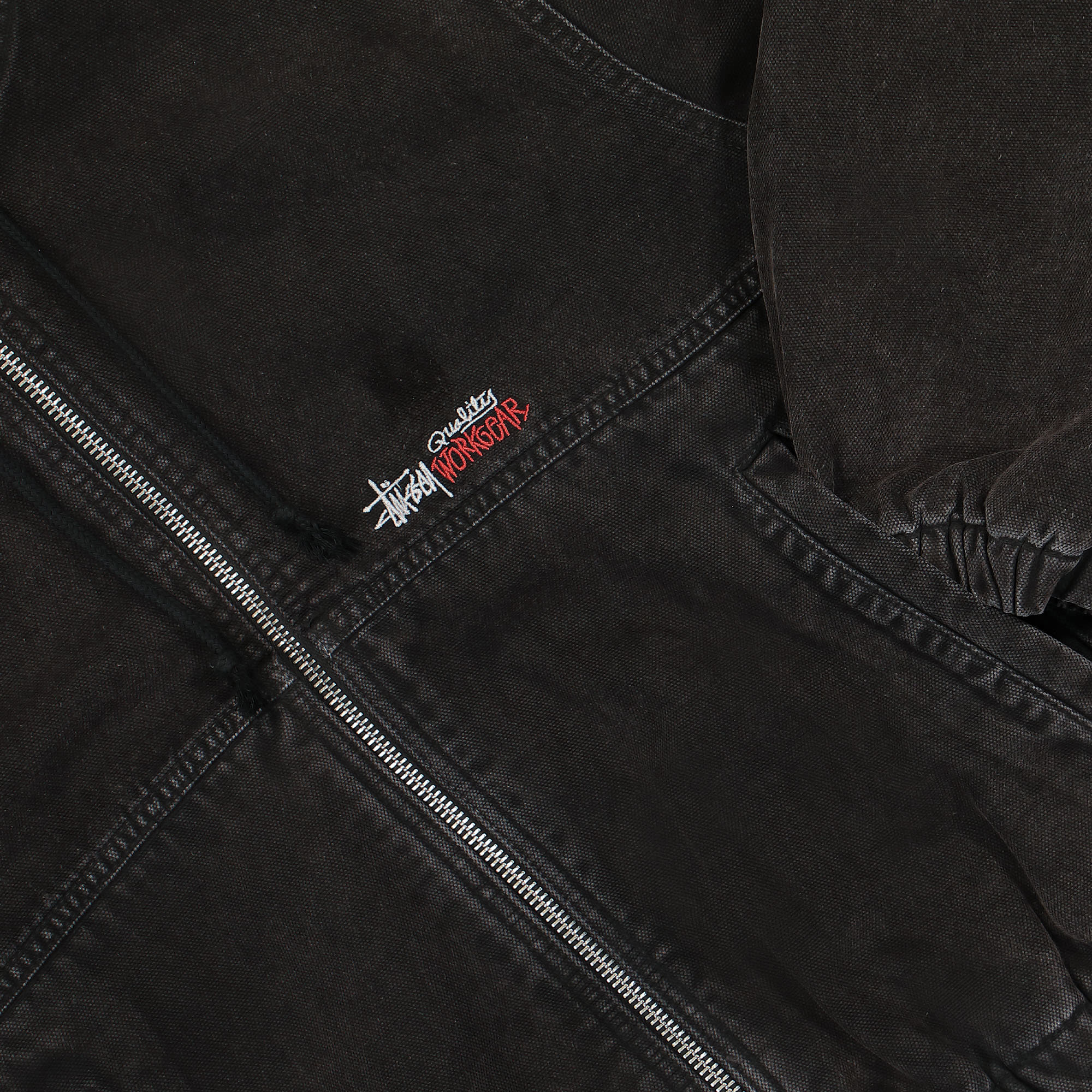 Stussy Canvas Insulated Work Jacket 115716 / 0001 | OVERKILL