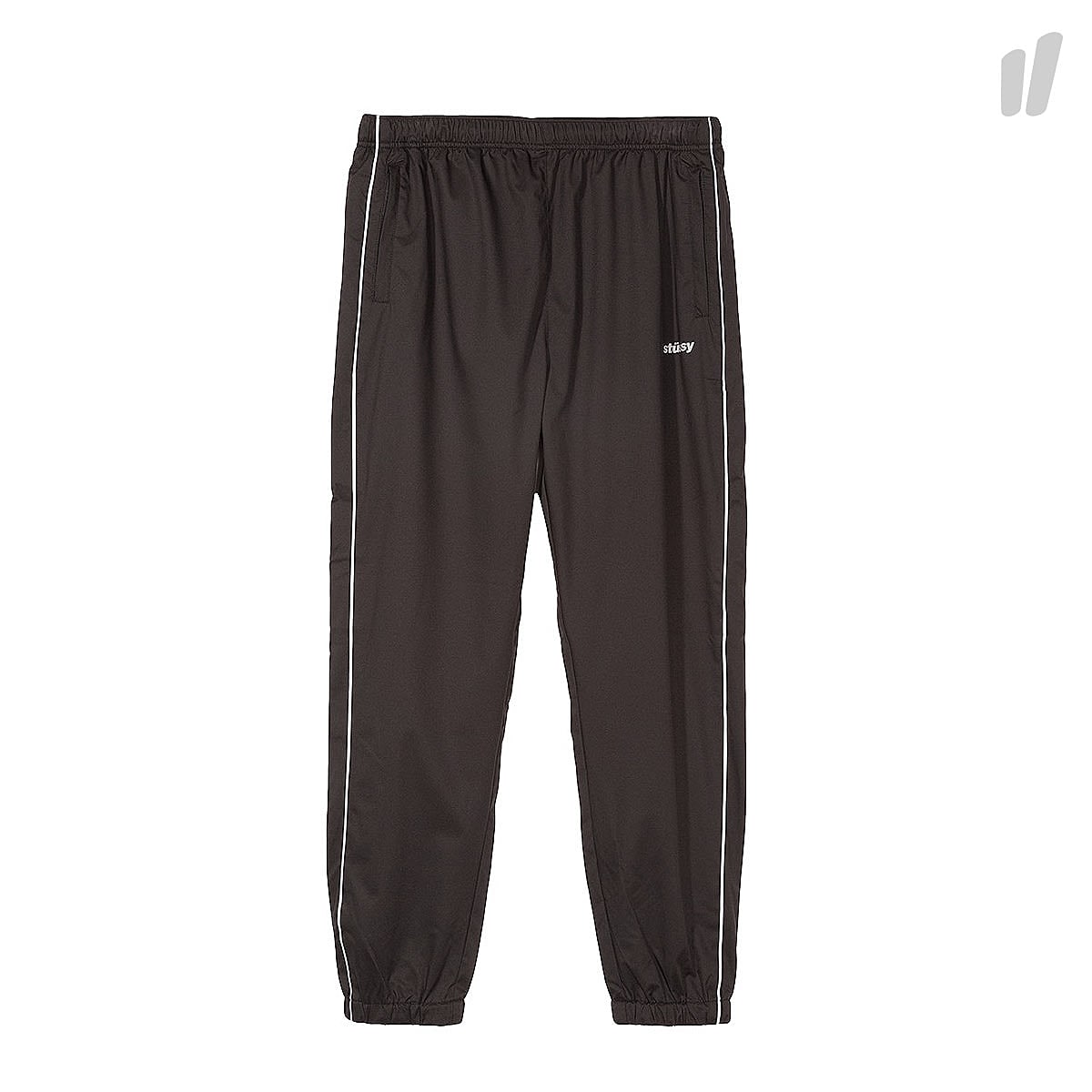 Stussy 3M Piping Pant Black Sweat & Track Pants 116330 / 0001 | Overkill