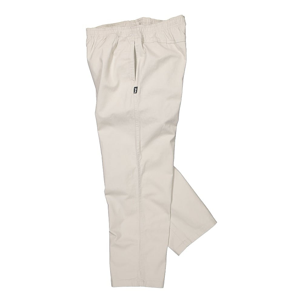 Stussy Brushed Beach Pant Bone Sweat & Track Pants Close-up | Overkill