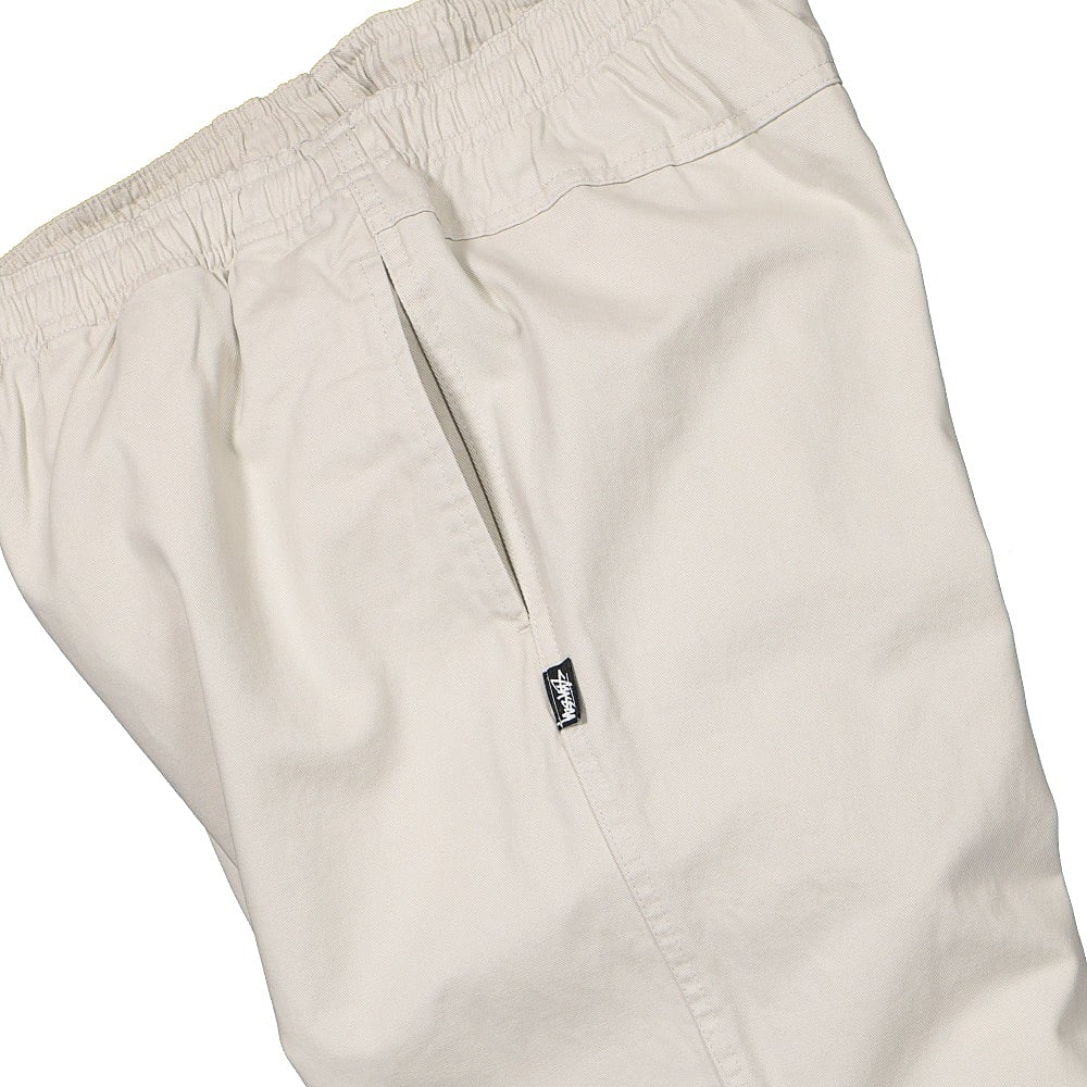 Stussy Brushed Beach Pant Bone Sweat & Track Pants Detailfoto | Overkill