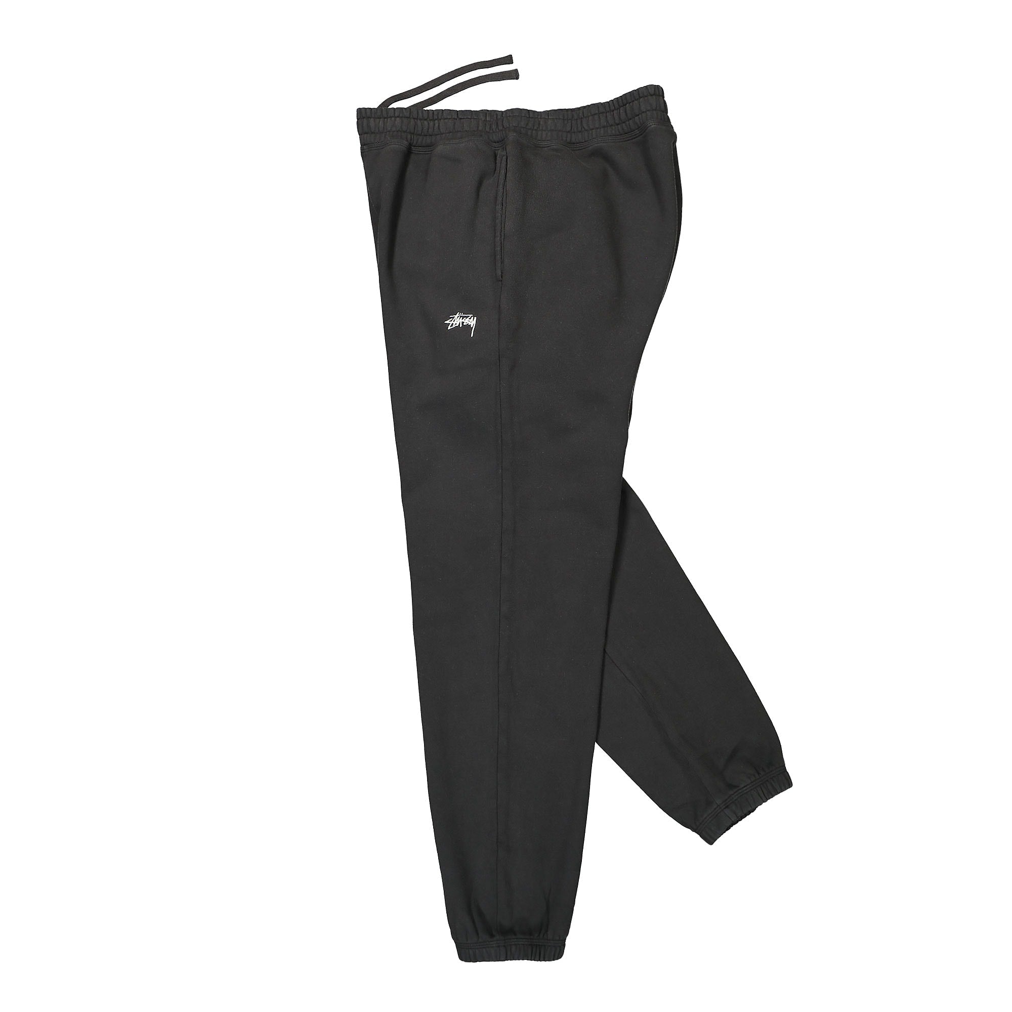Stussy Stock Logo Pant Black Sweat & Track Pants Close-up | Overkill