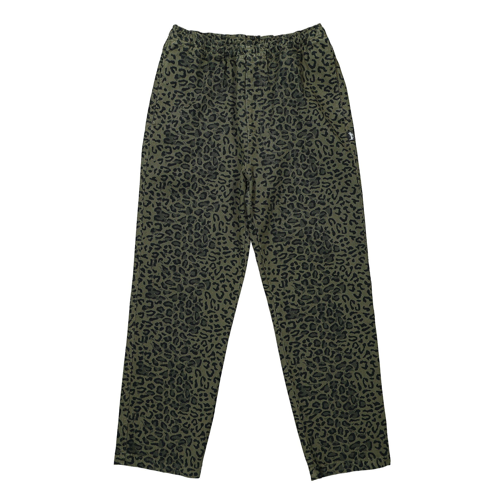 Stussy Leopard Beach Pant Olive Sweat & Track Pants 116559 / 0403 | Overkill