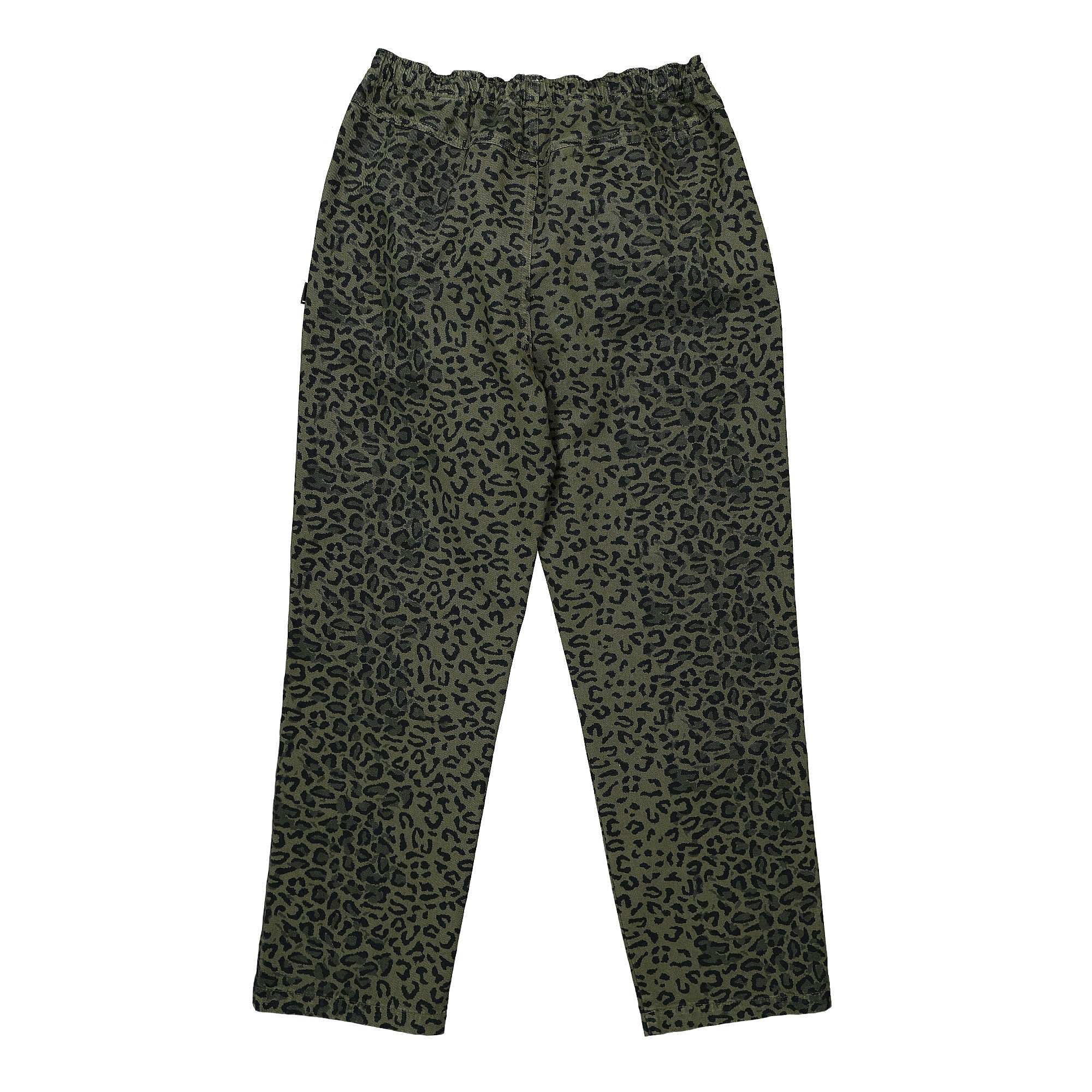 Stussy Leopard Beach Pant Olive Sweat & Track Pants Material | Overkill