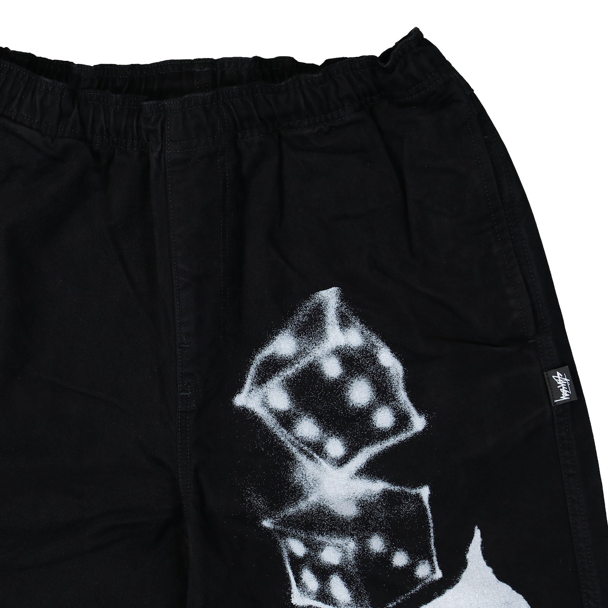 Stussy Airbrush Icon Beach Pant Black Sweat & Track Pants Detailfoto | Overkill