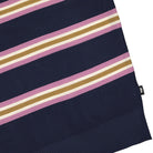 Stussy Montego Stripe S/SL Polo Navy T-Shirts Close-up | Overkill