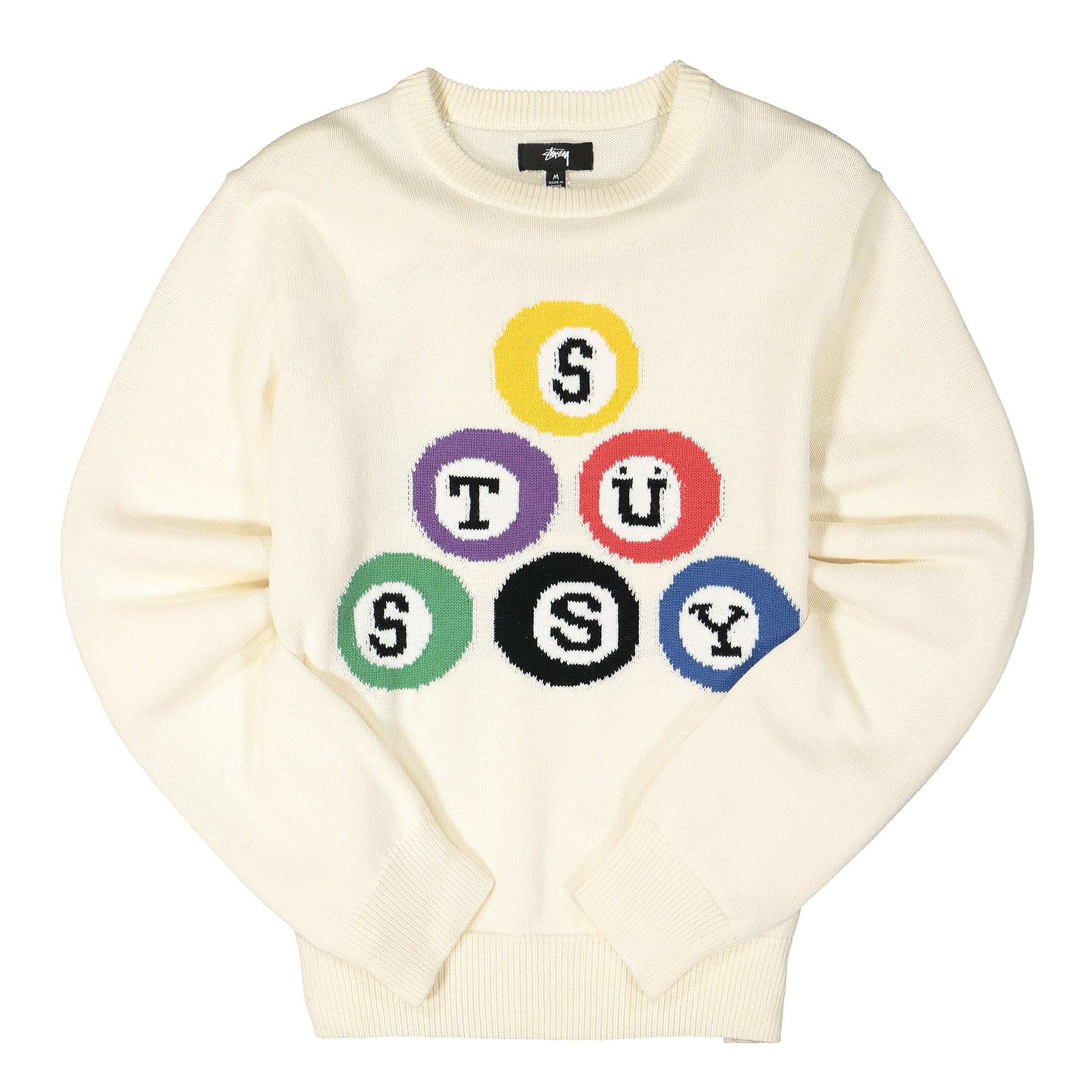 。。。 Stussy Billard Sweater 117086 / 1002 | OVERKILL
