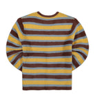 Stussy Horizontal Stripe Cardigan Brown Cardigans Material | Overkill