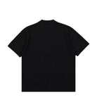 Stussy Perforated Swirl Knit Shirt Black Shirts Material | Overkill