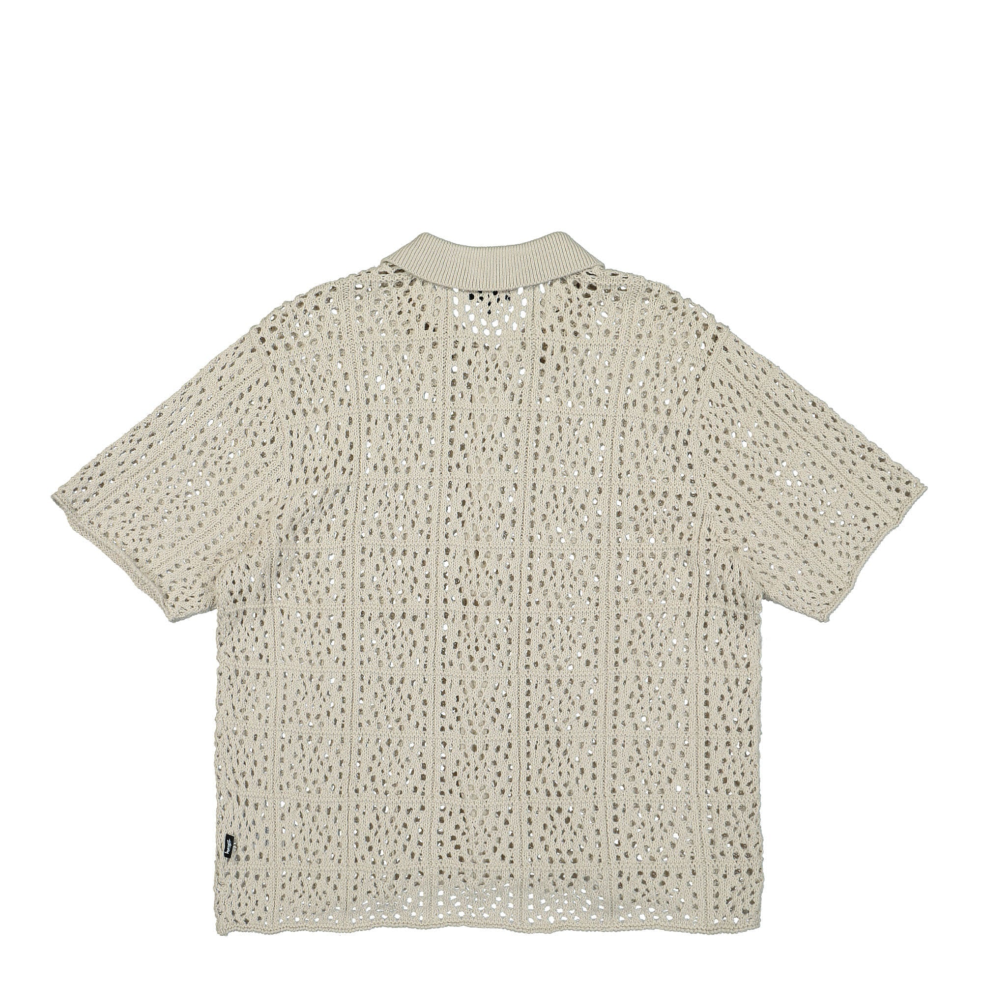 Stussy Crochet Shirt Natural Shirts Material | Overkill