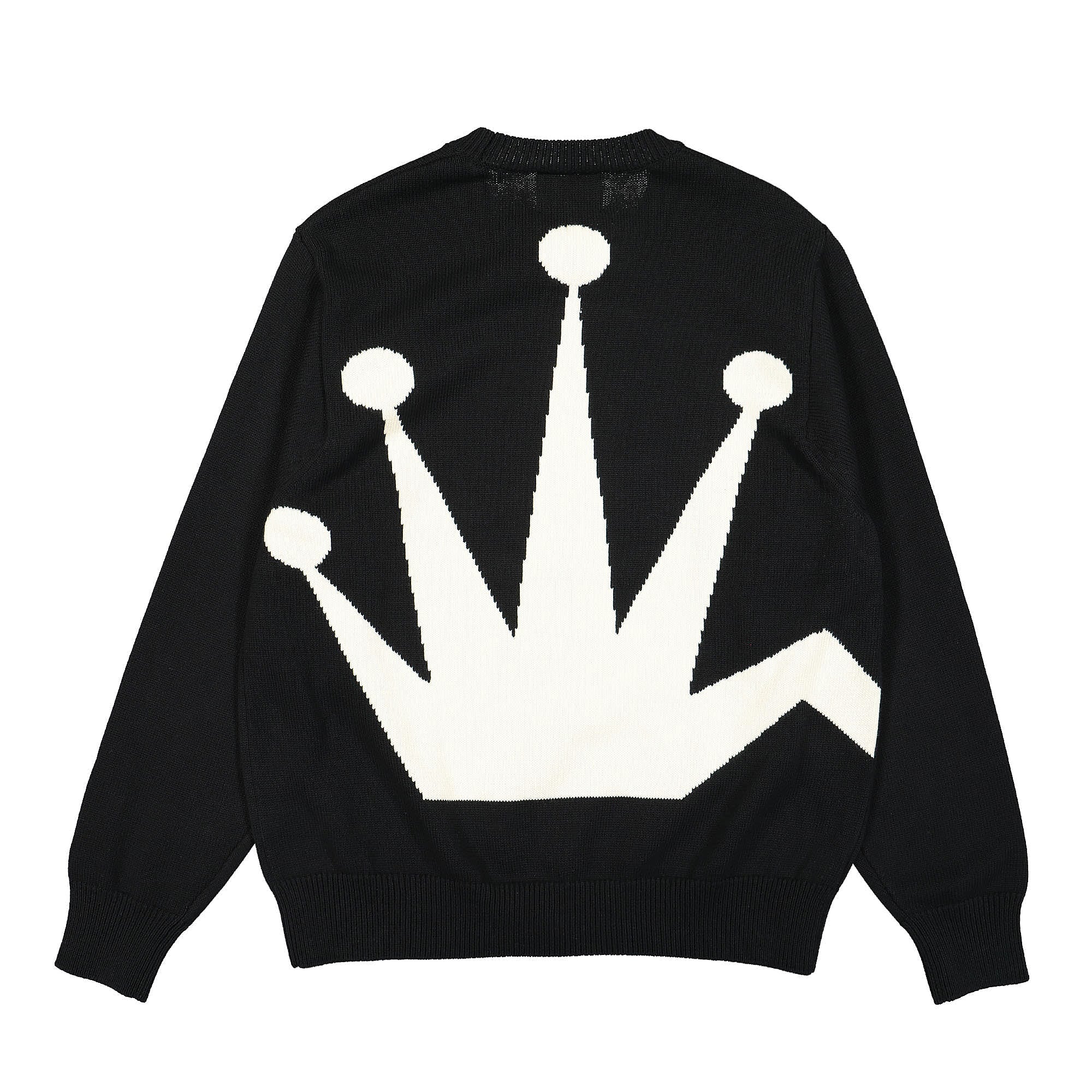 Stussy Bent Crown Sweater Black Sweatshirts Material | Overkill