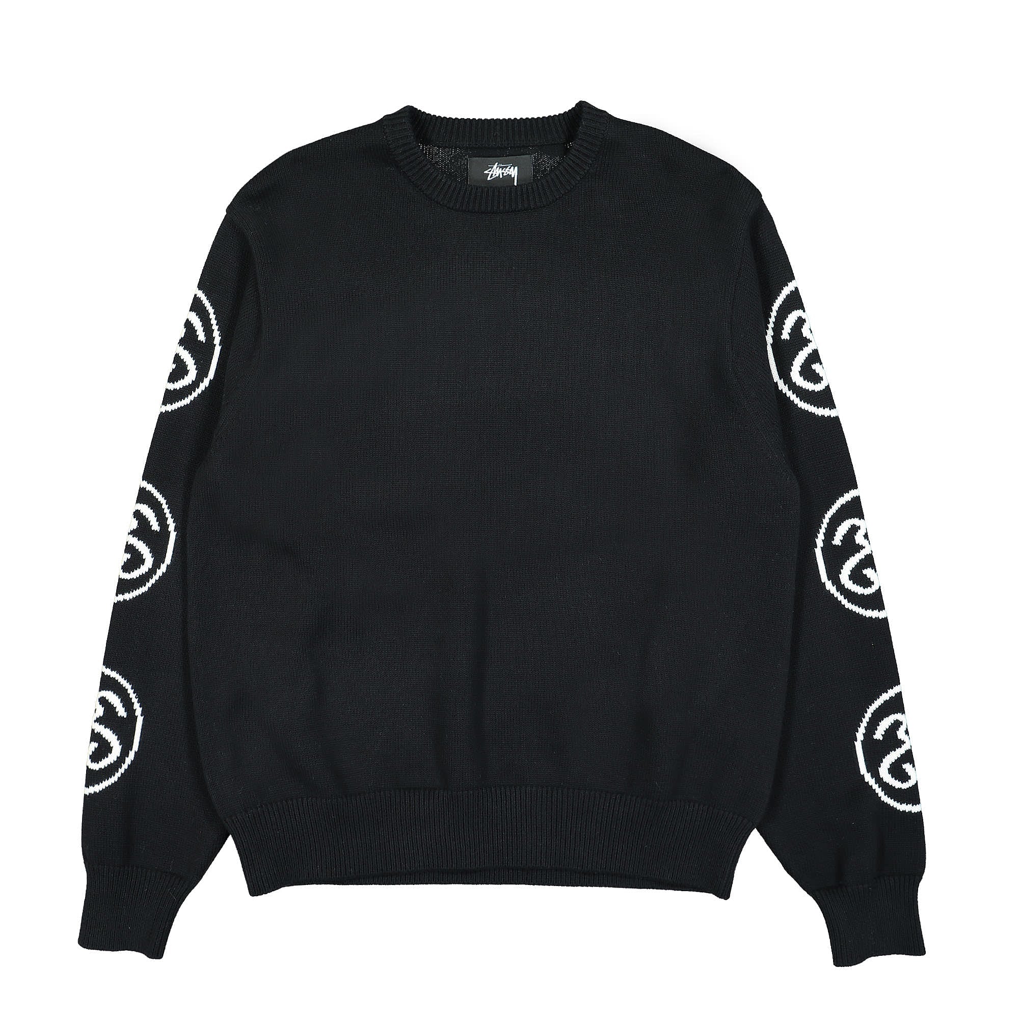 Stussy SS Link Sweater Black Sweatshirts 117133 / 0001 | Overkill