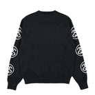 Stussy SS Link Sweater Black Sweatshirts Material | Overkill